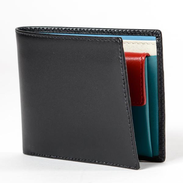 財布 11cm Black Multi | Notecase Purse ブラックマルチ
