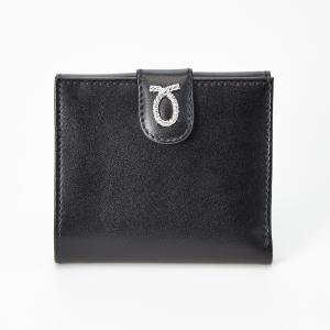 財布 11cm Black | Rope Logo Purse ブラック 銀ロゴ