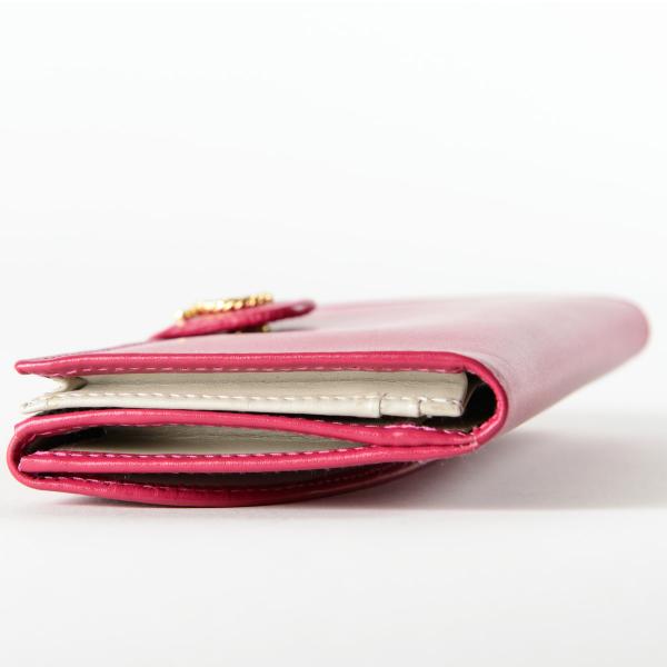 財布 18cm Pink Beige | Rope Logo Purse ピンクベージュ